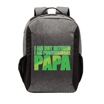 Professional Papa Im Not Retired Vector Backpack