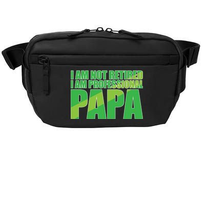 Professional Papa Im Not Retired Crossbody Pack