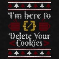 Programmer Ugly Christmas Sweater Ladies PosiCharge Tri-Blend Wicking Tank