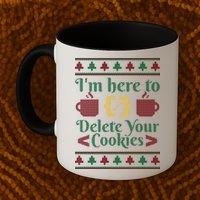 Programmer Ugly Christmas Sweater Coffee Mug