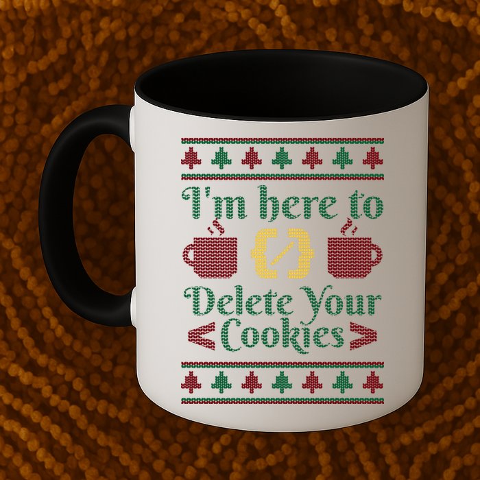 Programmer Ugly Christmas Sweater Coffee Mug