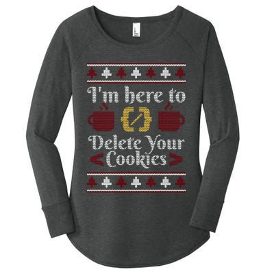 Programmer Ugly Christmas Sweater Women's Perfect Tri Tunic Long Sleeve Shirt