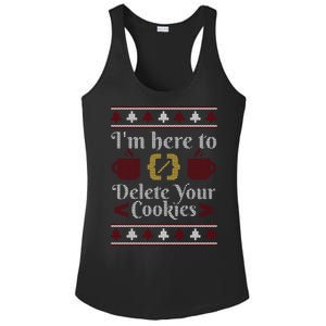 Programmer Ugly Christmas Sweater Ladies PosiCharge Competitor Racerback Tank