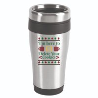 Programmer Ugly Christmas Sweater 16oz Travel Tumbler