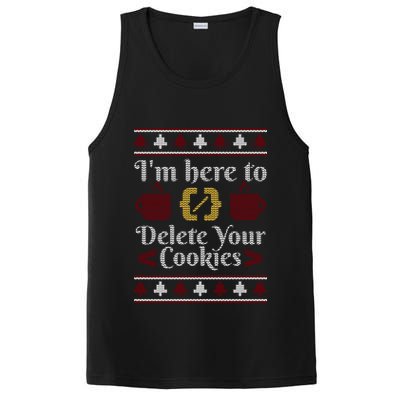 Programmer Ugly Christmas Sweater PosiCharge Competitor Tank
