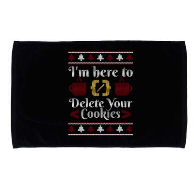 Programmer Ugly Christmas Sweater Microfiber Hand Towel