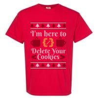 Programmer Ugly Christmas Sweater Garment-Dyed Heavyweight T-Shirt