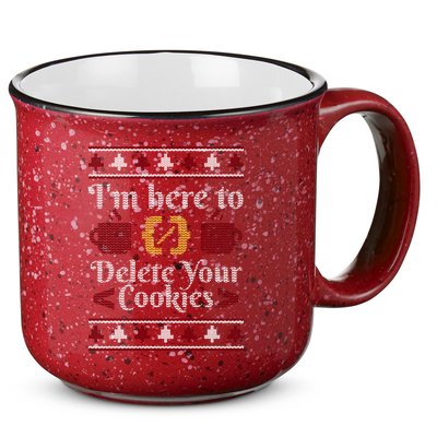 Programmer Ugly Christmas Sweater 15oz Campfire Ceramic Mug