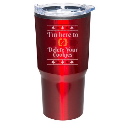 Programmer Ugly Christmas Sweater Tumbler