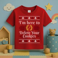 Programmer Ugly Christmas Sweater Toddler T-Shirt