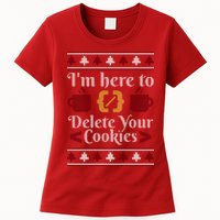 Programmer Ugly Christmas Sweater Womens T-Shirt