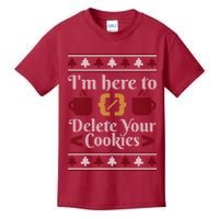 Programmer Ugly Christmas Sweater Kids T-Shirt
