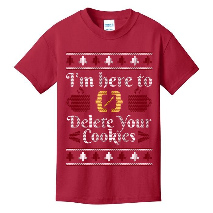 Programmer Ugly Christmas Sweater Kids T-Shirt