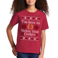 Programmer Ugly Christmas Sweater Kids T-Shirt