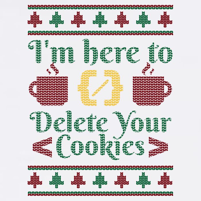 Programmer Ugly Christmas Sweater Garment-Dyed Sweatshirt