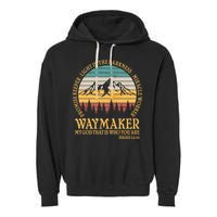 Promise Keeper Waymaker Isaiah Forest Mountains Garment-Dyed Fleece Hoodie