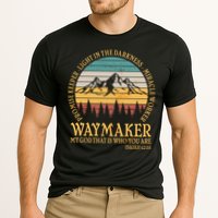 Promise Keeper Waymaker Isaiah Forest Mountains Performance Shirt