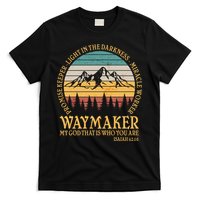 Promise Keeper Waymaker Isaiah Forest Mountains T-Shirt