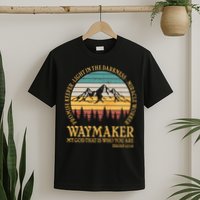 Promise Keeper Waymaker Isaiah Forest Mountains T-Shirt