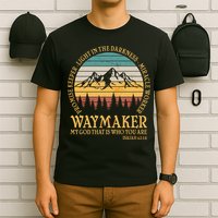 Promise Keeper Waymaker Isaiah Forest Mountains T-Shirt