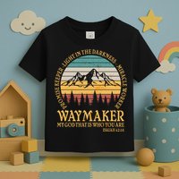 Promise Keeper Waymaker Isaiah Forest Mountains Toddler T-Shirt