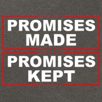 Promises Made Promises Kept Donald Trump Cotton Canvas Backpack
