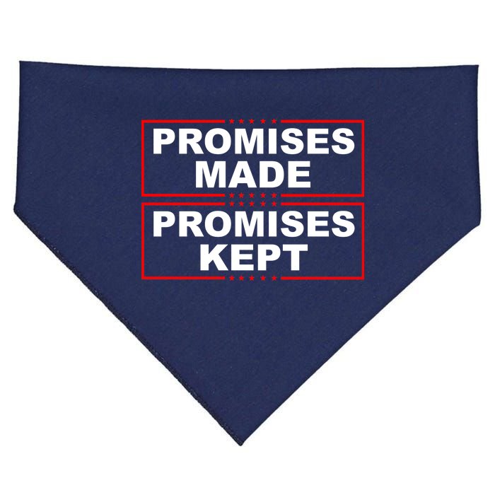 Promises Made Promises Kept Donald Trump USA-Made Doggie Bandana