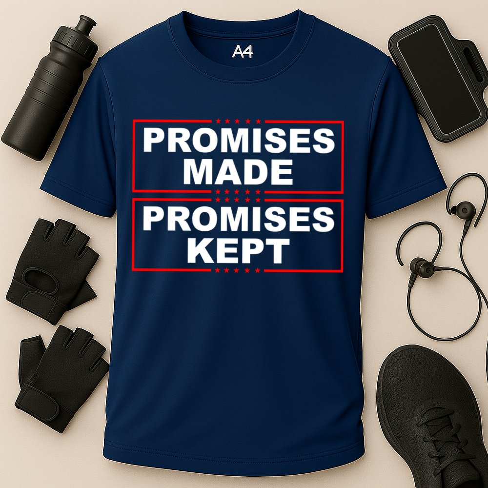 Promises Made Promises Kept Donald Trump Cooling Performance Crew T-Shirt