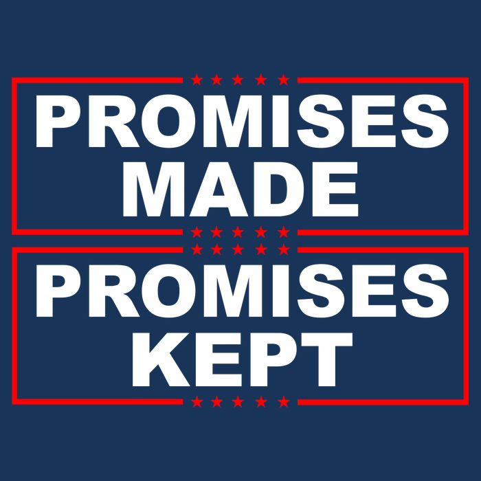 Promises Made Promises Kept Donald Trump Cooling Performance Crew T-Shirt