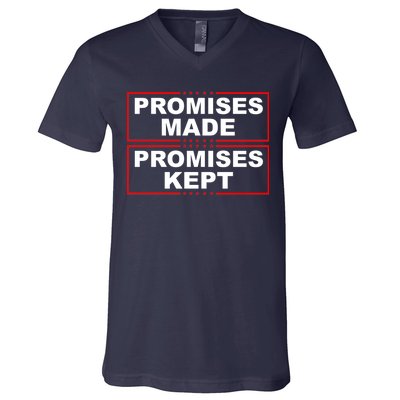 Promises Made Promises Kept Donald Trump V-Neck T-Shirt