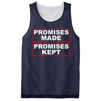 Promises Made Promises Kept Donald Trump Mesh Reversible Basketball Jersey Tank