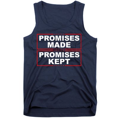 Promises Made Promises Kept Donald Trump Tank Top