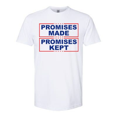 Promises Made Promises Kept Donald Trump Softstyle CVC T-Shirt