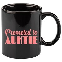 Promoted To Auntie New Baby Niece Nephew 11oz C Handle Ceramic Mug