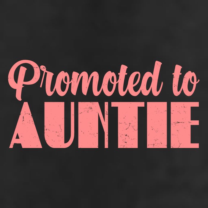 Promoted To Auntie New Baby Niece Nephew 11oz C Handle Ceramic Mug