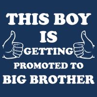 Promoted To Big Brother 7 Panel Mesh Trucker Snapback Hat