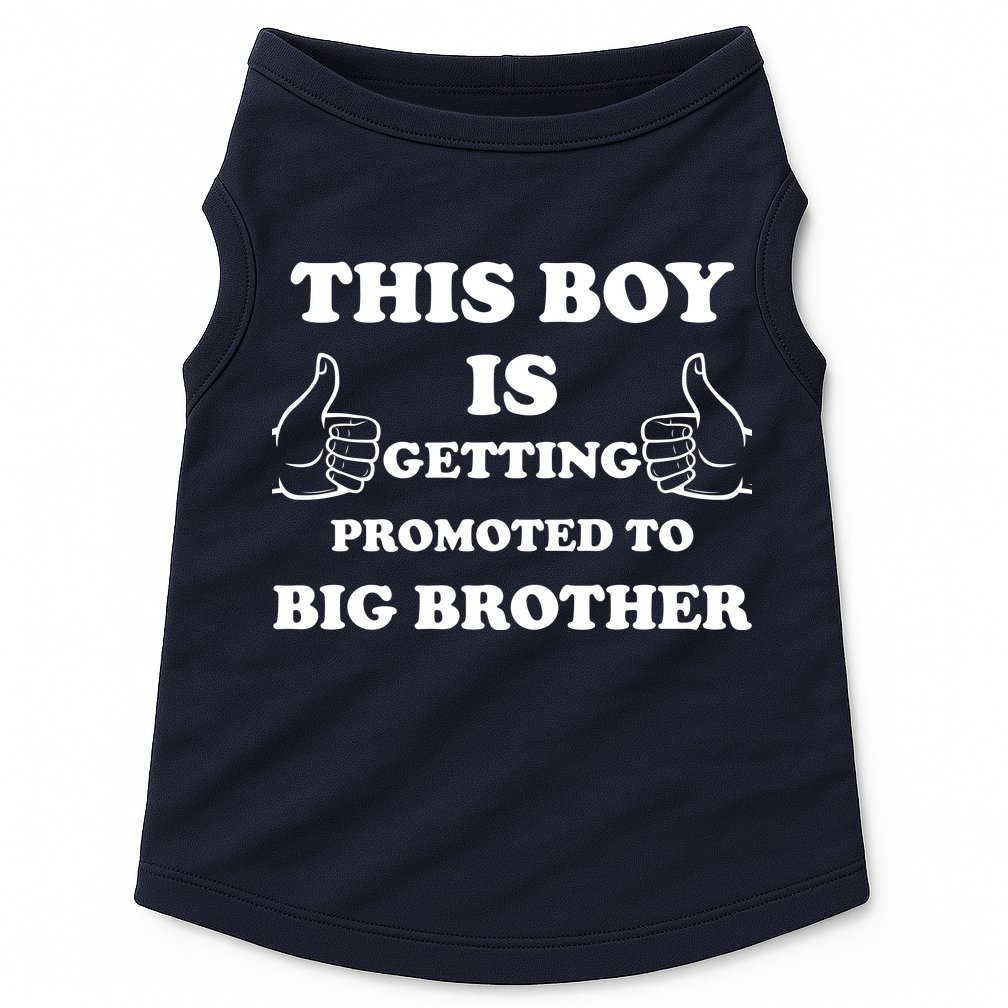 Promoted To Big Brother Doggie Tank