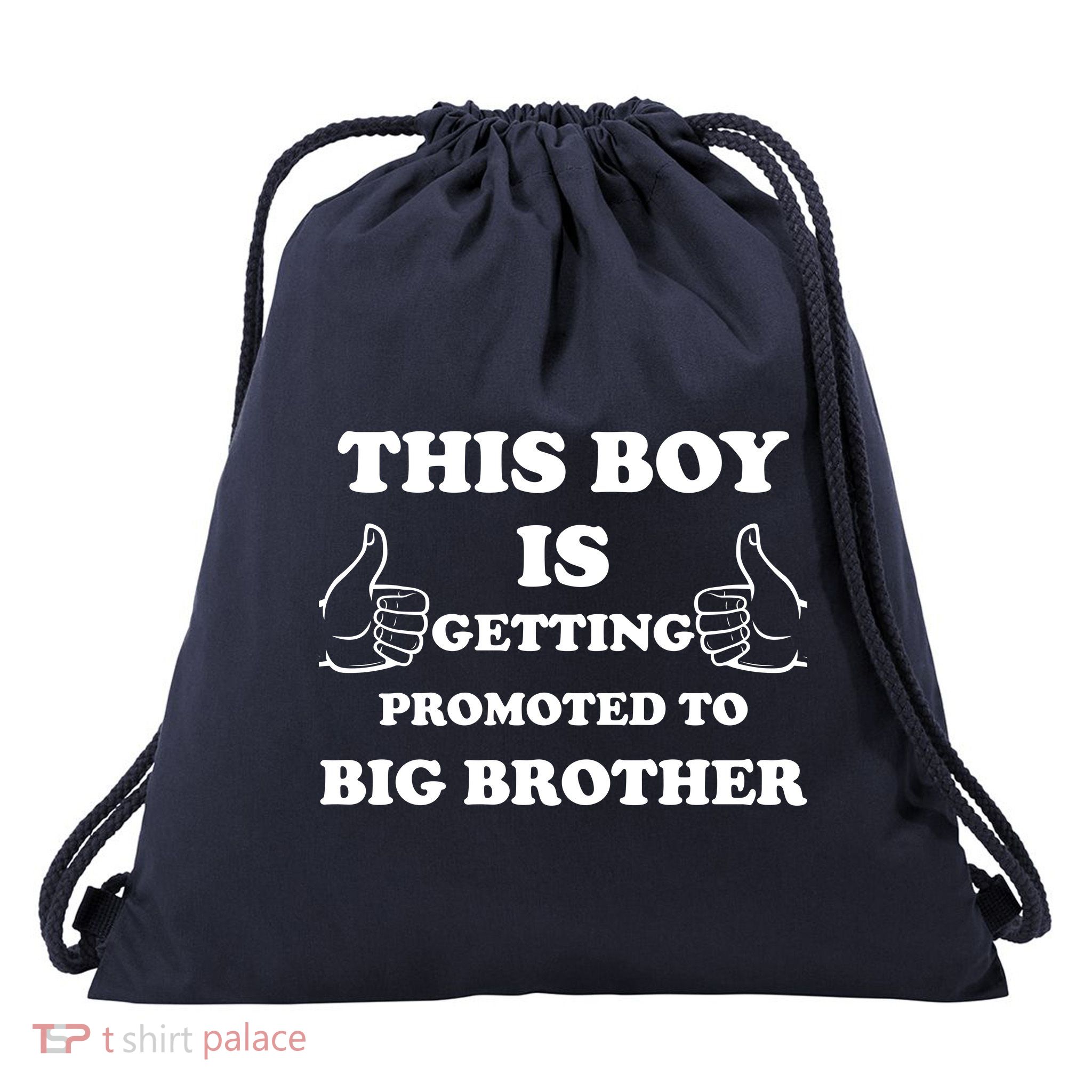 Promoted To Big Brother Drawstring Bag