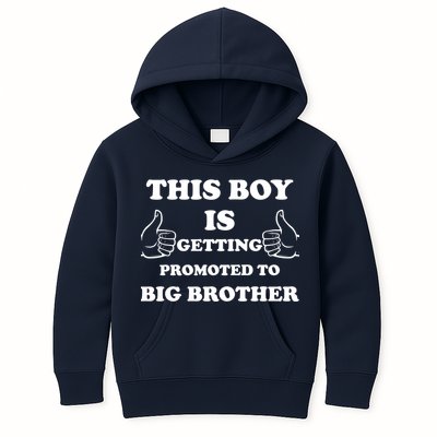 Promoted To Big Brother Kids Hoodie