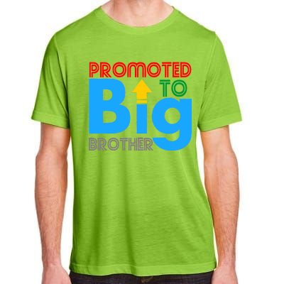 Promoted To Big Brother Colorful Logo Adult ChromaSoft Performance T-Shirt