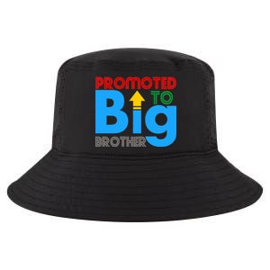 Promoted To Big Brother Colorful Logo Cool Comfort Performance Bucket Hat