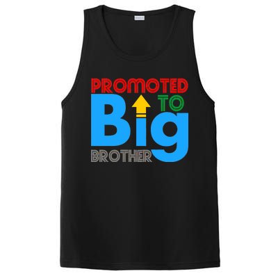 Promoted To Big Brother Colorful Logo PosiCharge Competitor Tank