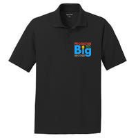 Promoted To Big Brother Colorful Logo PosiCharge RacerMesh Polo