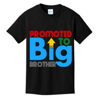 Promoted To Big Brother Colorful Logo Kids T-Shirt