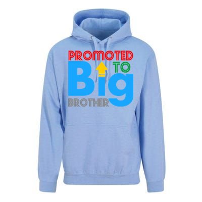 Promoted To Big Brother Colorful Logo Unisex Surf Hoodie