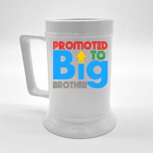 Promoted To Big Brother Colorful Logo Beer Stein