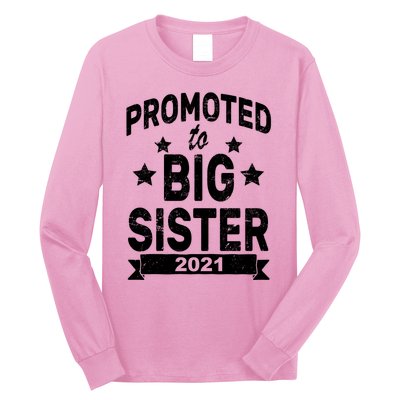 Promoted To Big Sister 2021 Long Sleeve Shirt