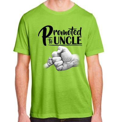 Promoted To Uncle Adult ChromaSoft Performance T-Shirt