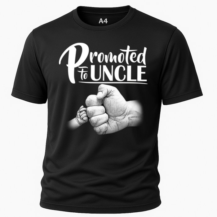 Promoted To Uncle Cooling Performance Crew T-Shirt