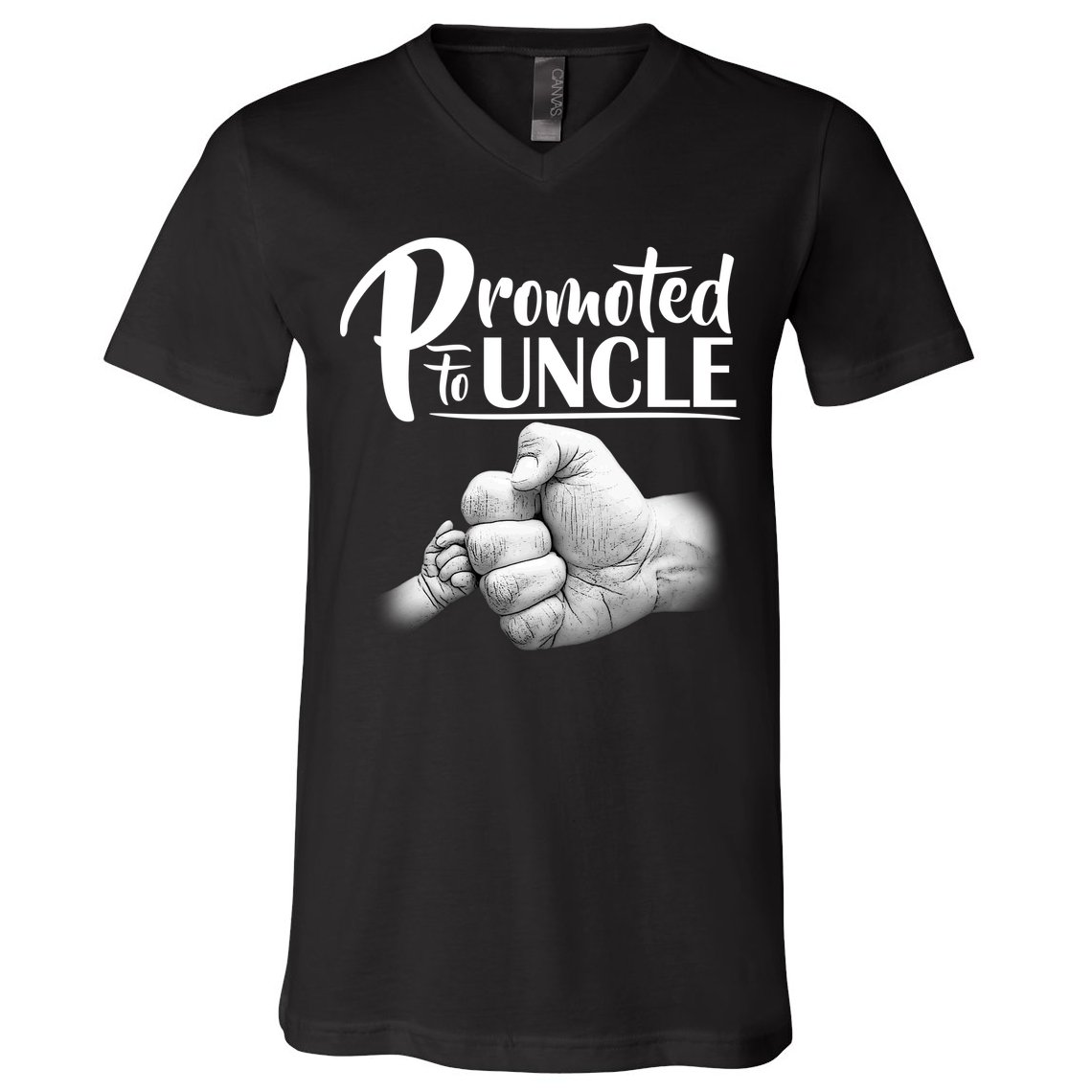 Promoted To Uncle V-Neck T-Shirt
